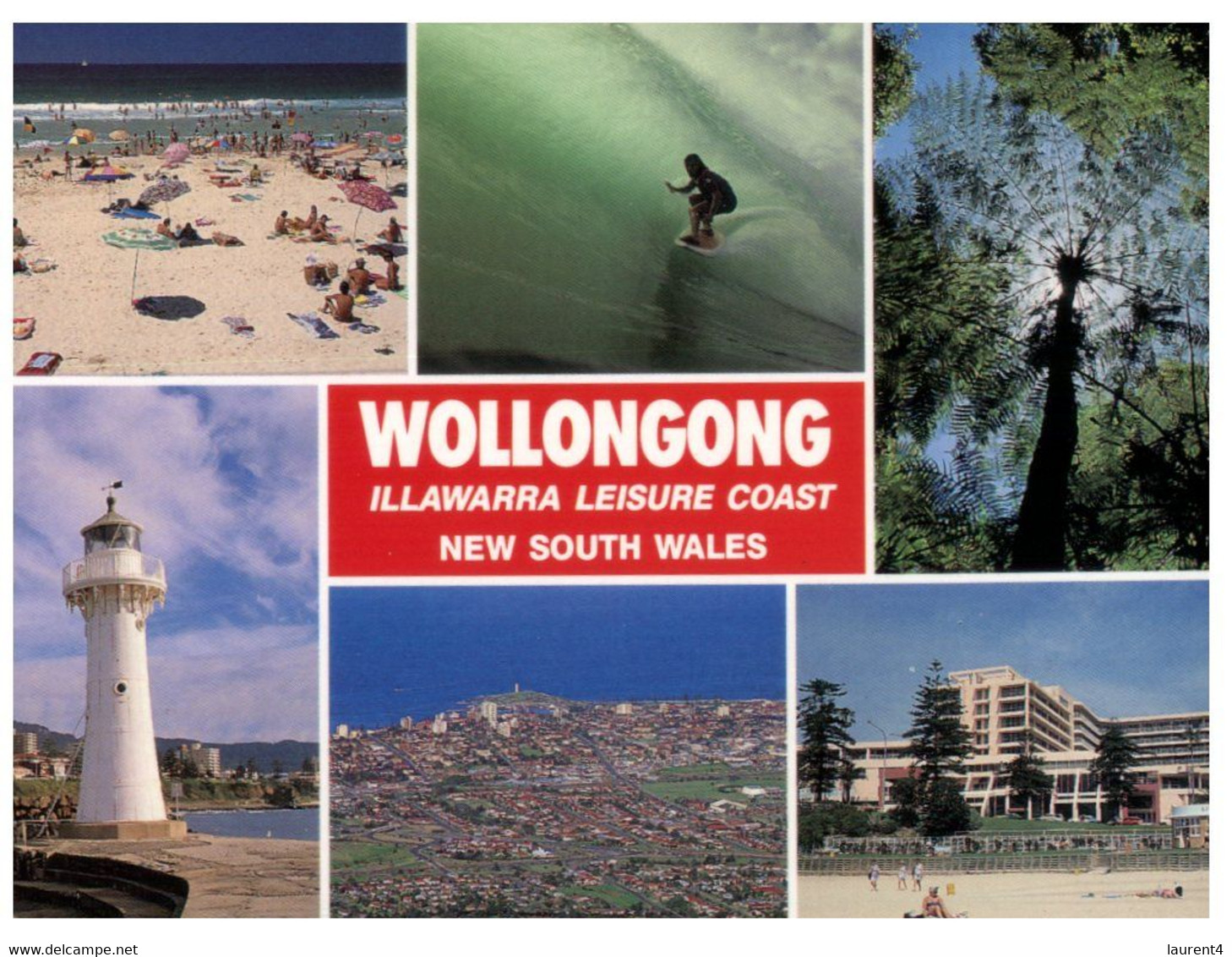 (R 5) Australia - NSW - Wollongong (with Lghthouse) CP 22 - Wollongong