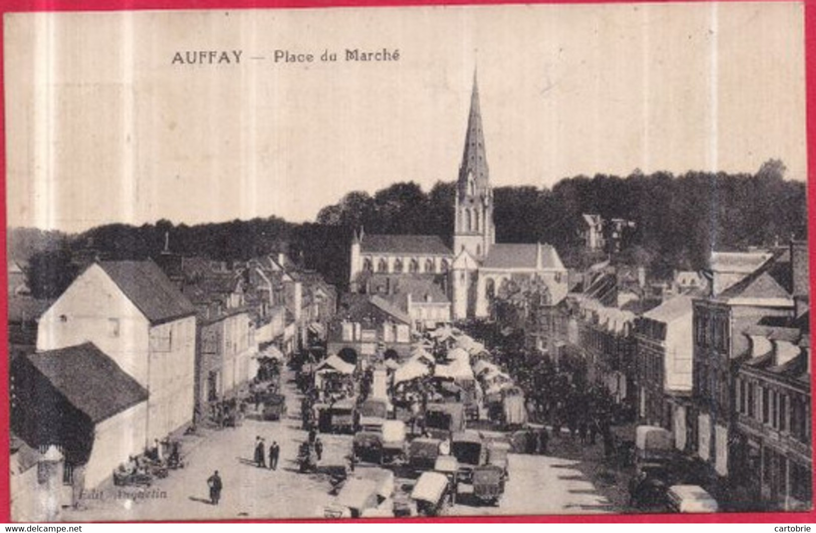 Dépt 76 - AUFFAY - Place Du Marché - Auffay