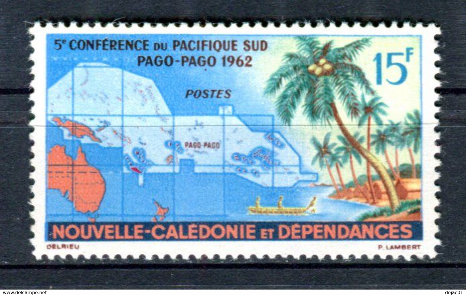 Nouvelle Calédonie - Yvert 305 Neuf Avec TC - Cote 4,40 - NC 58 - Altri & Non Classificati