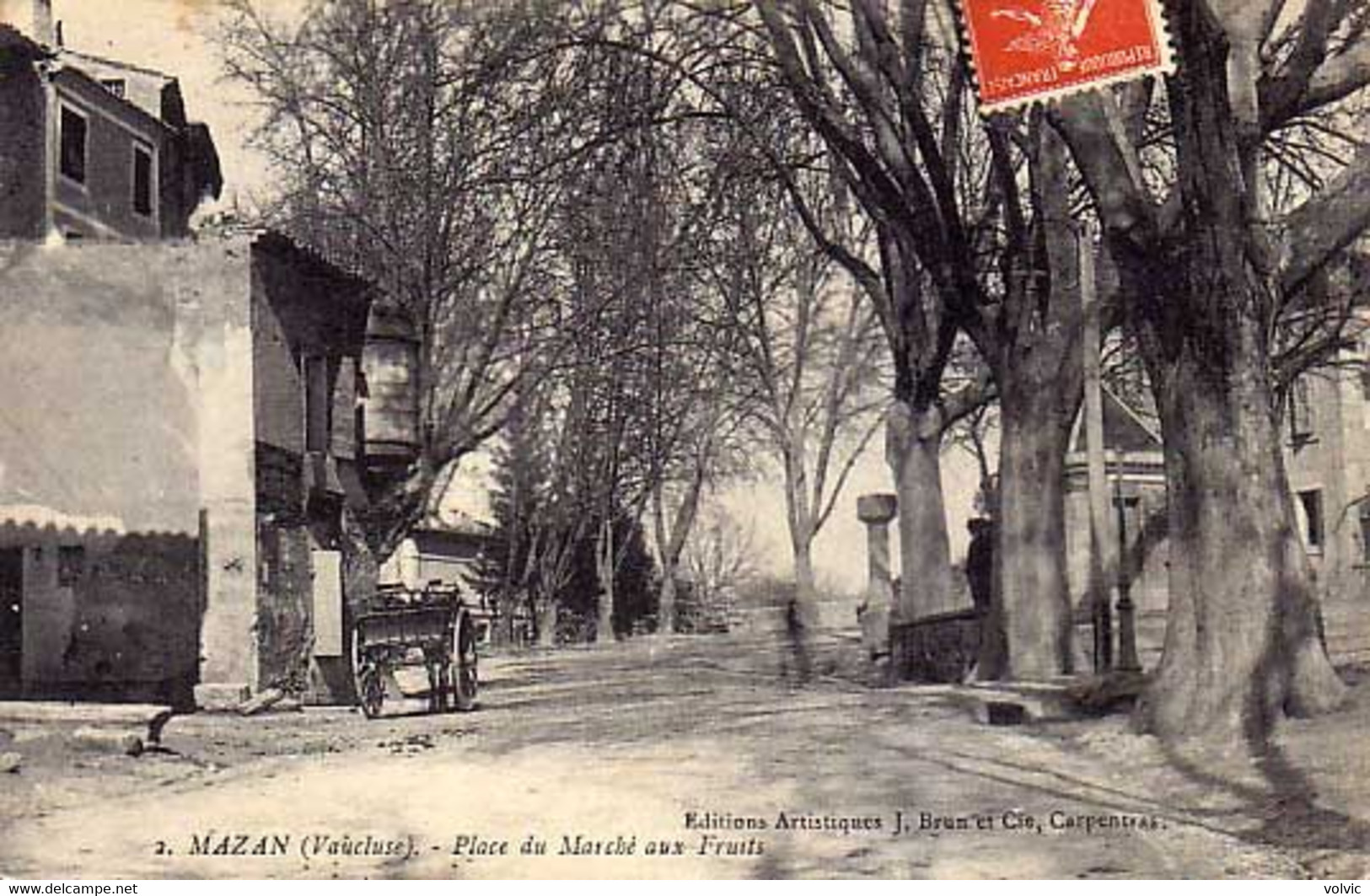 84 - MAZAN - Place Du Marché Aux Fruits - - Mazan