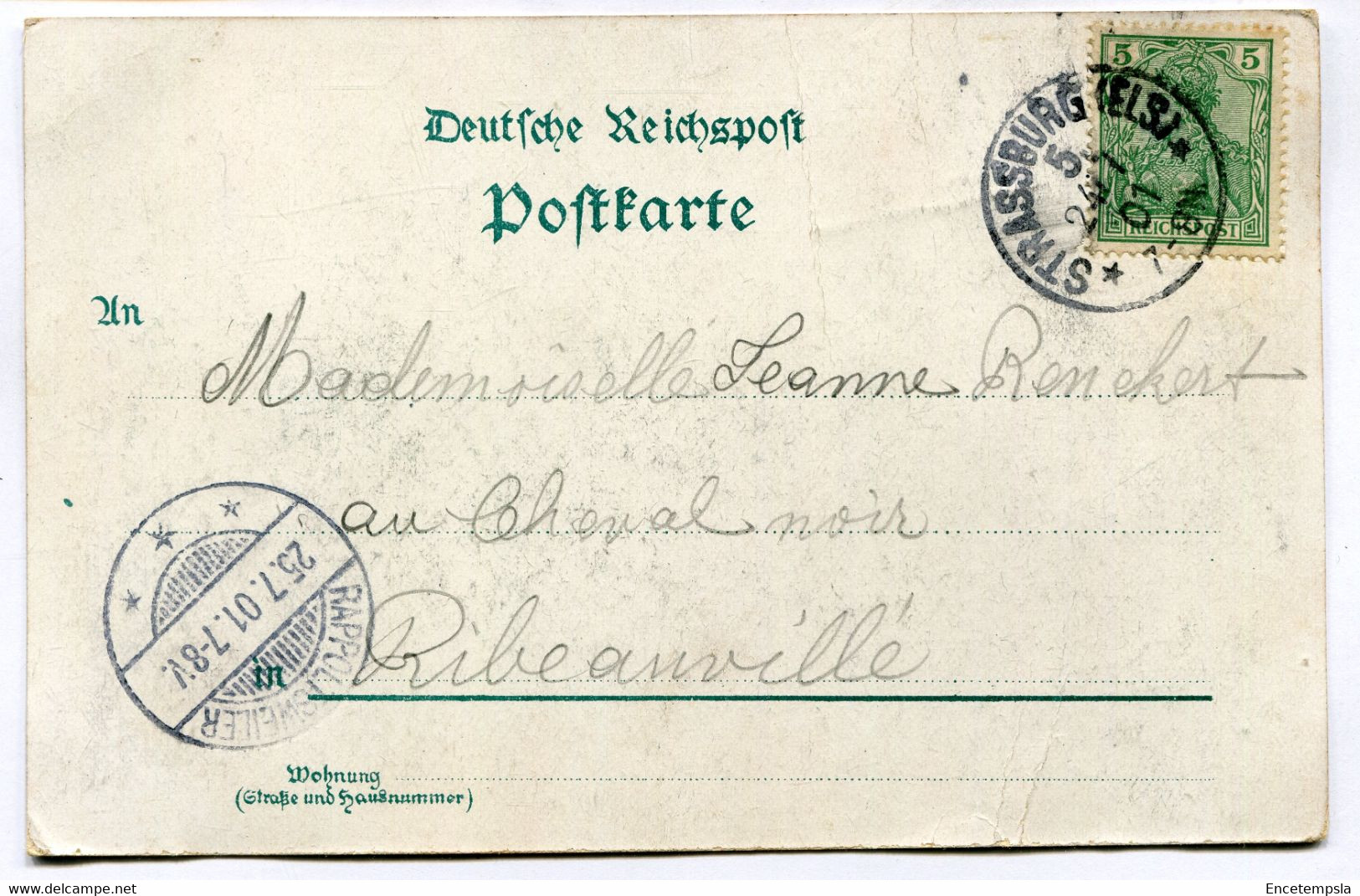 CPA - Carte Postale - France - Gruss Aus Konigshofen - Strassburg - 1901 (SVM14133) - Strasbourg
