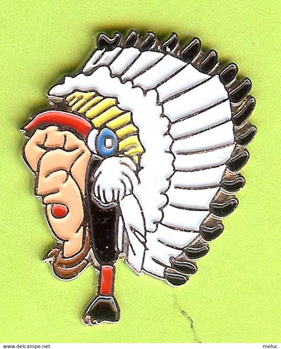 Pin's BD Lucky Luke Indien Grand Chef - 2F30 - BD