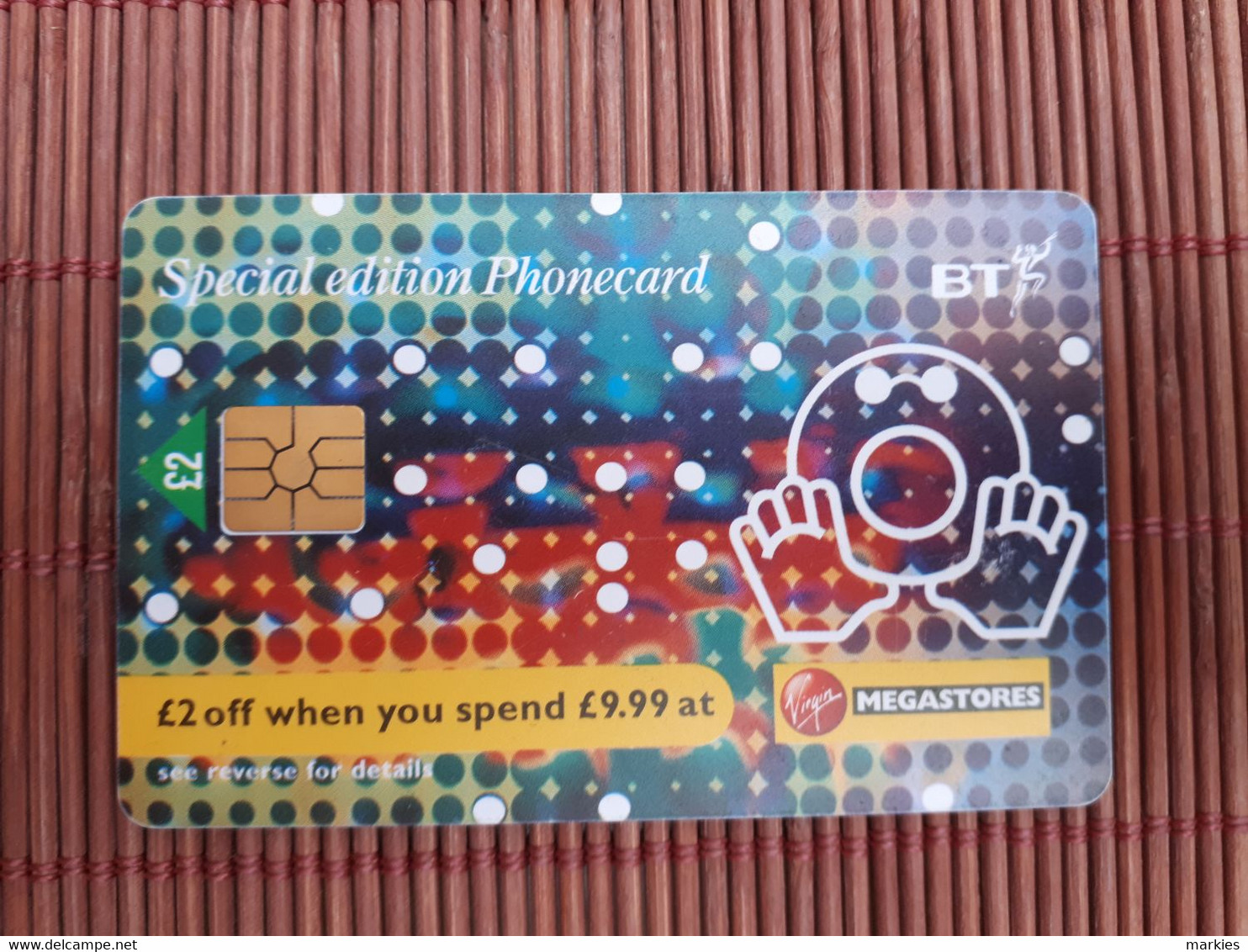 Phonecard Uk £ 2 Used Rare - BT Promotie