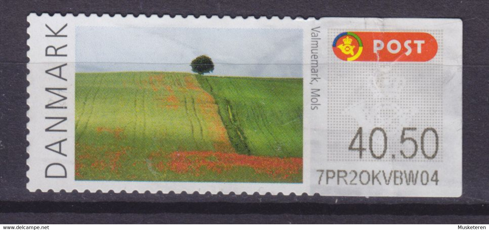 Denmark 2010 Mi. 53    40.50 Kr Automatmarke Frama Label Mohnfeld Bei Mols Bjerge - Timbres De Distributeurs [ATM]