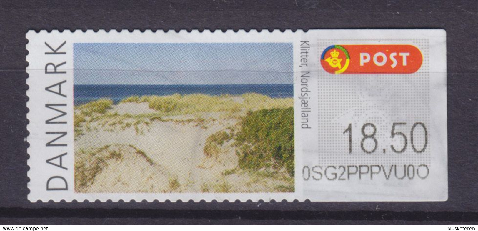 Denmark 2010 Mi. 54    18.50 Kr Automatmarke Frama Label Felsküste Auf Bornholm - Automaatzegels [ATM]
