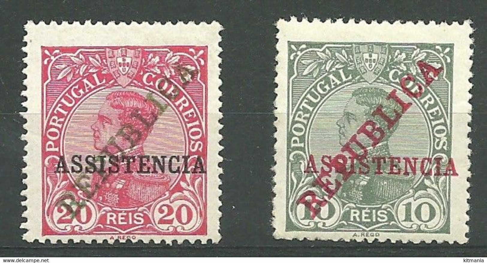 1911 Portugal D.Manuel Postage Due MNH Set - P1489 - Unused Stamps