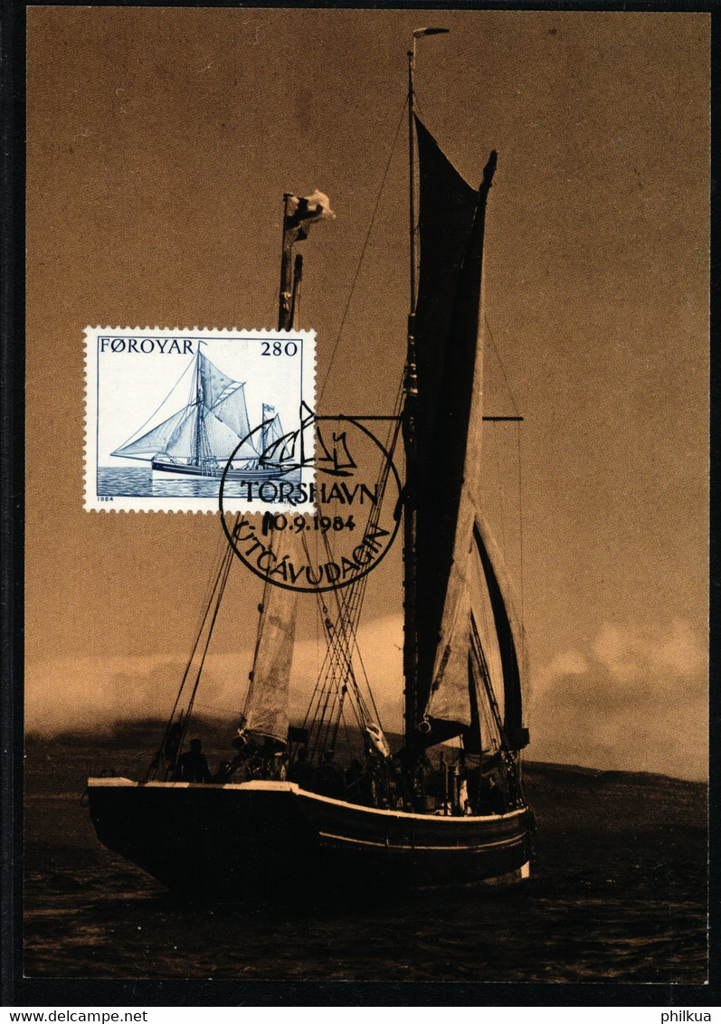 Schiffahrt: Segelschiffe, Boote - Expédition: Voiliers, Bateaux - Shipping: Sailing Ships, Boats - Färöer Inseln