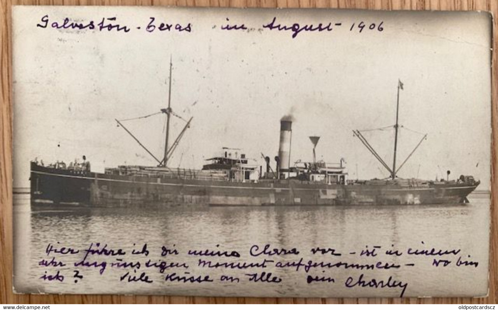 United States 44 Galveston 1906 Steam Ship - Galveston