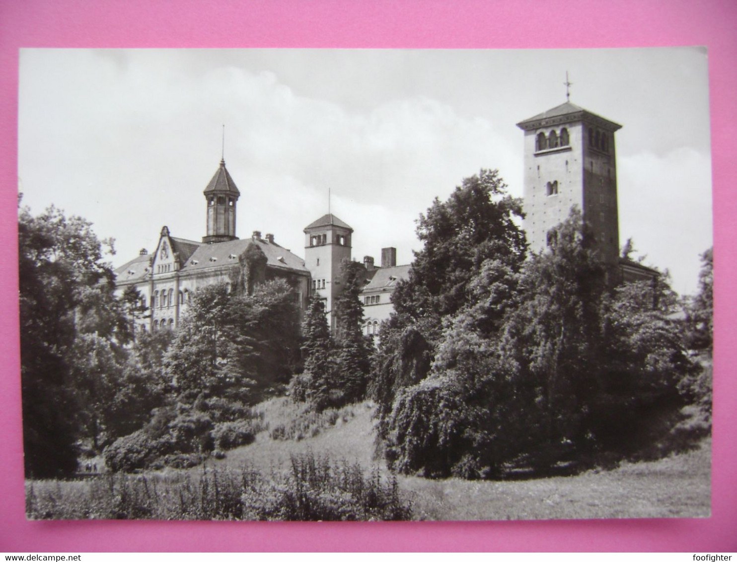 WALDENBURG (Kr. Glauchau) - Schloß, Jetz Klinik.... - 1980s Unused - Waldenburg (Sachsen)