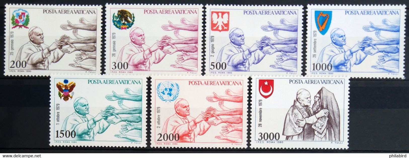 VATICAN                 P.A 66/72                 NEUF** - Airmail