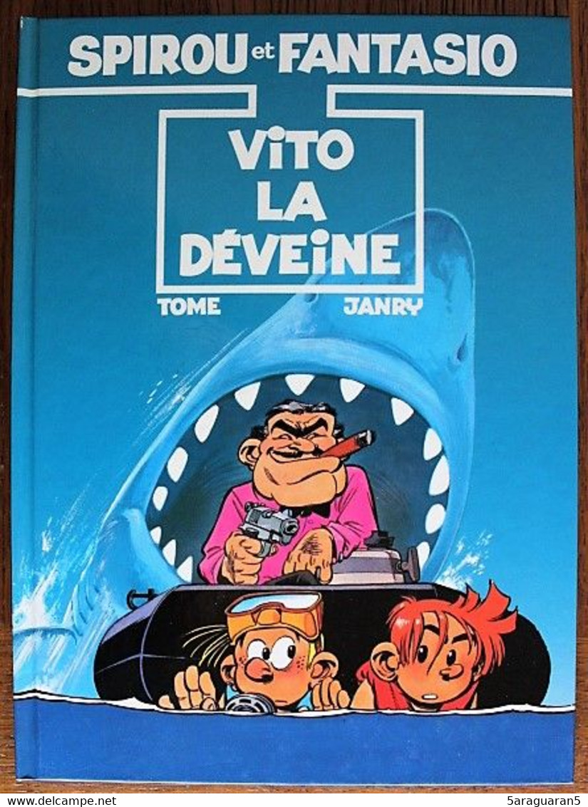 BD SPIROU - 43 - Vito La Déveine - Rééd. 1991 - Spirou Et Fantasio