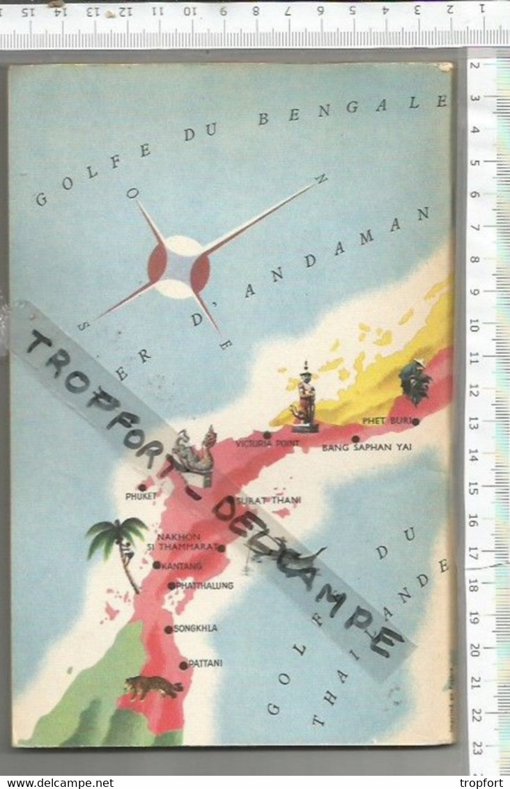 EE /  Superbe Et Rare LIVRE Le TOUR DU MONDE THAILANDE Siam 1963 @@ 65  Pages - Geschichte