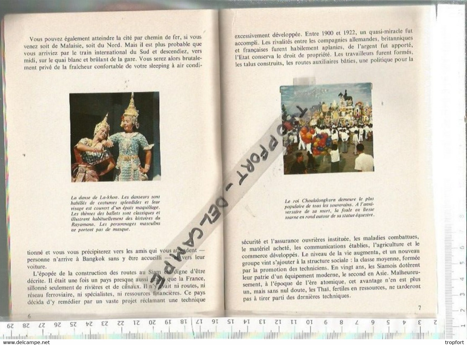 EE /  Superbe Et Rare LIVRE Le TOUR DU MONDE THAILANDE Siam 1963 @@ 65  Pages - Geschichte