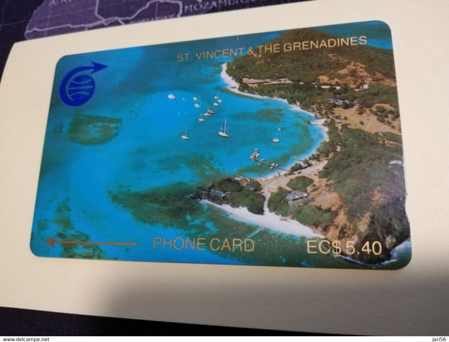 ST VINCENT & GRENADINES  GPT CARD   $5,40  2CSVA  ADMERALTY BAY   C&W    MINT  Card  **3344 ** - Saint-Vincent-et-les-Grenadines