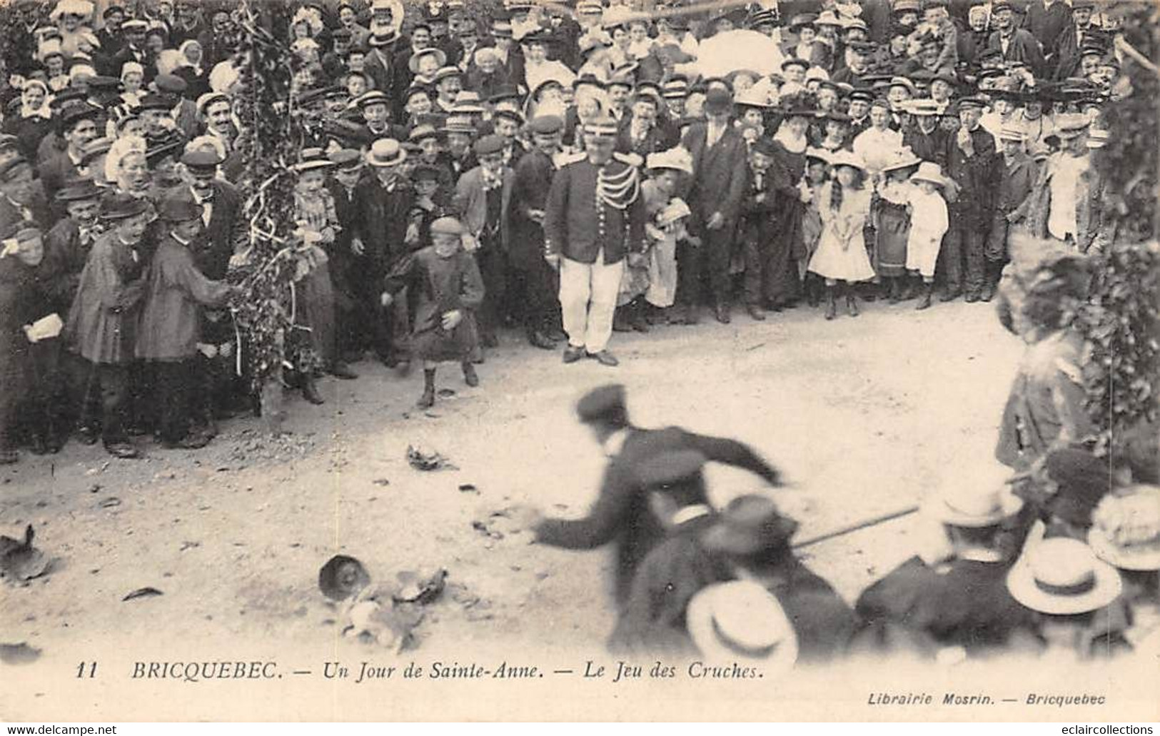 Bricquebec      76         Un Jour De Sainte Anne. Le Jeu Des Cruches      ( Voir Scan) - Sonstige & Ohne Zuordnung