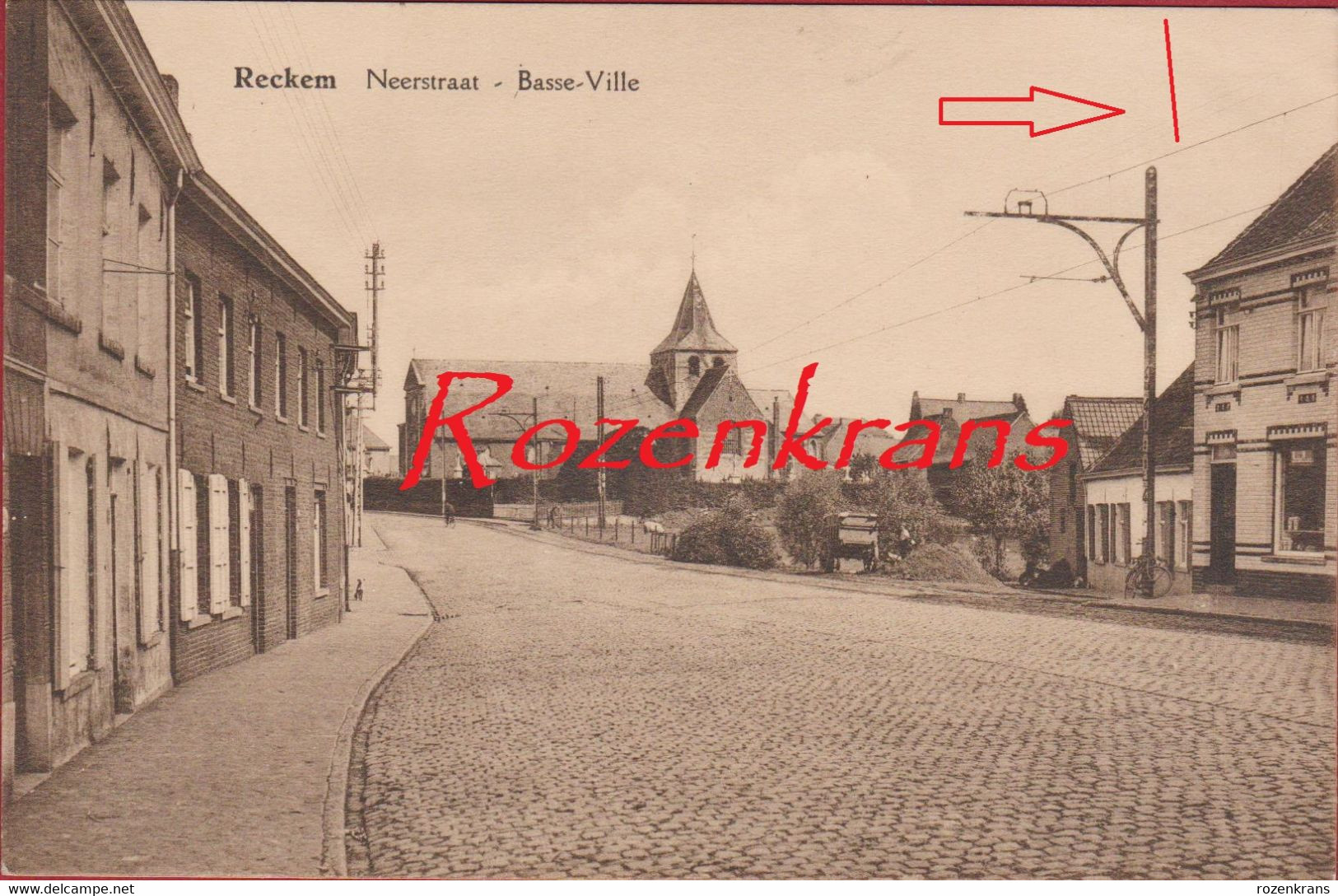 Reckem Rekkem Neerstraat Bass-Ville West-Vlaanderen  Menen - Menen