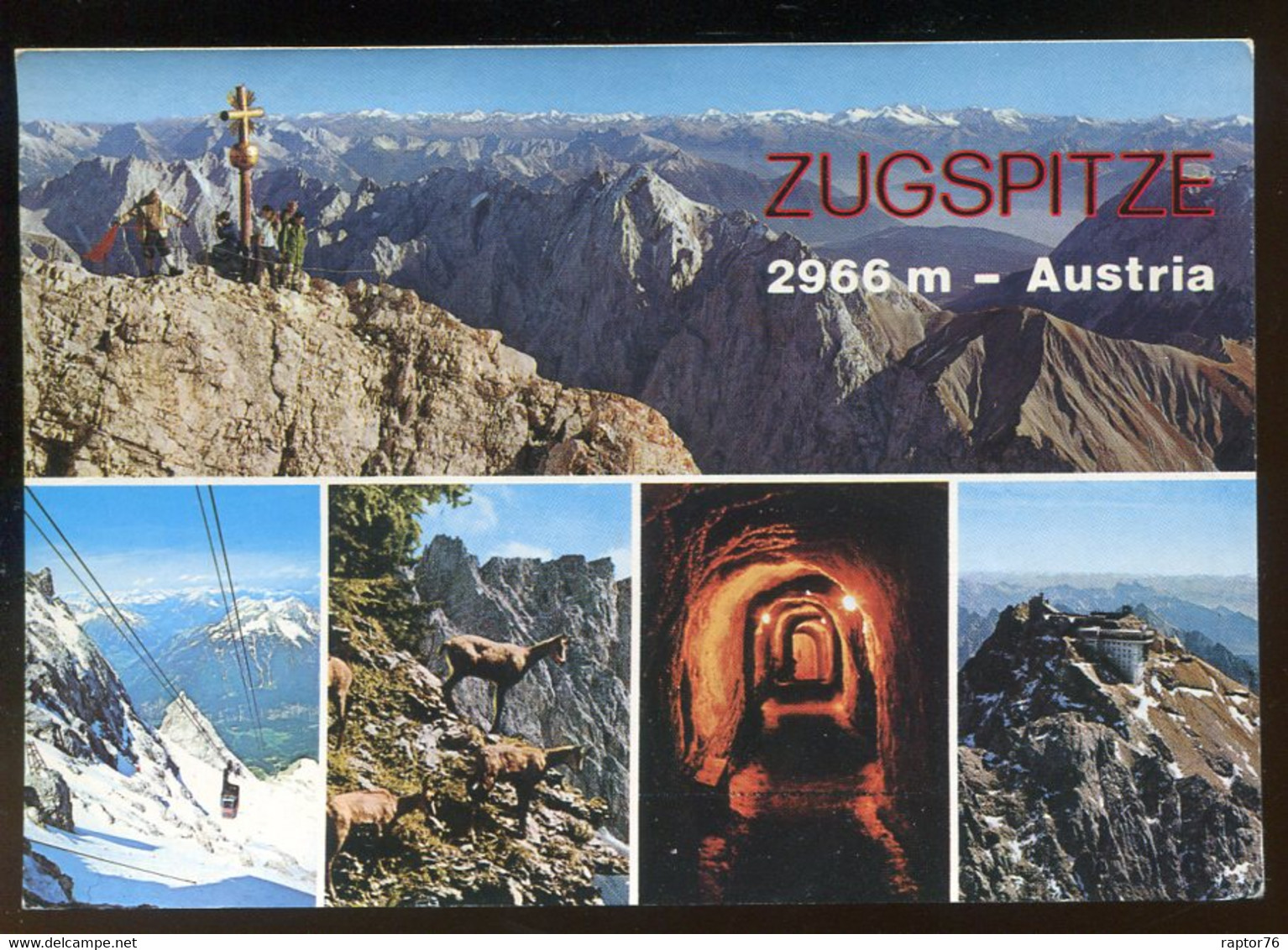 CPM Autriche LERMOOS Zugspitze Multi Vues - Lermoos