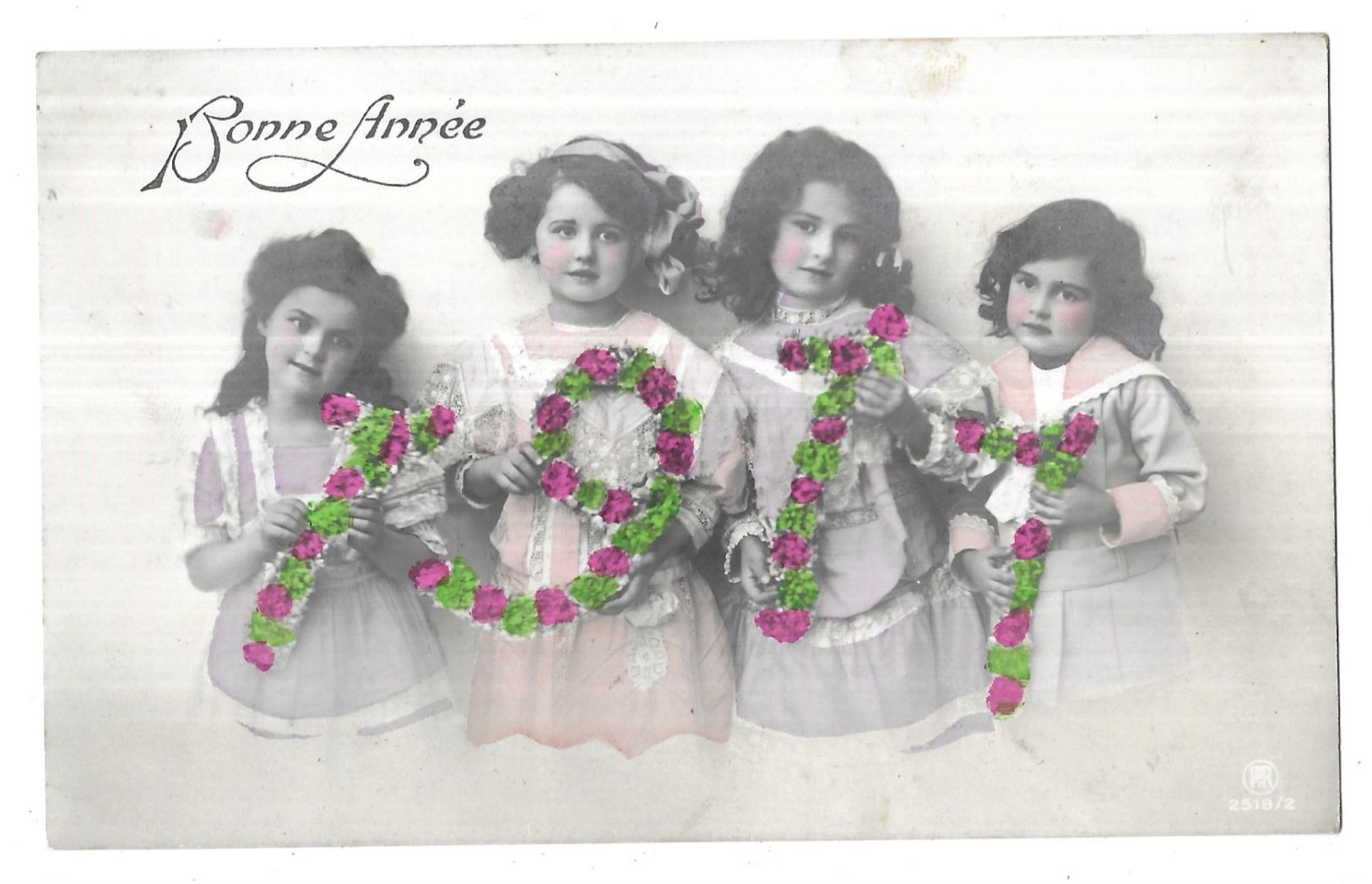 Bonne Année 1911 Enfants - New Year