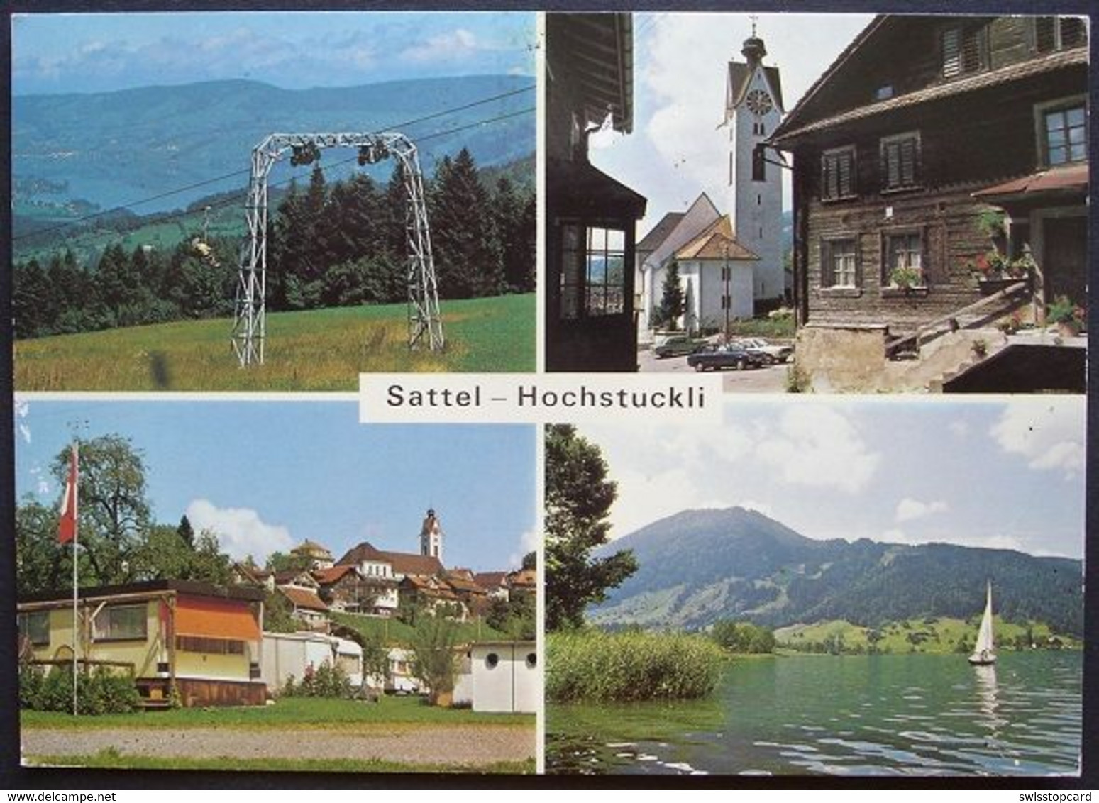 SATTEL Hochstuckli Camping Sesselbahn - Sattel