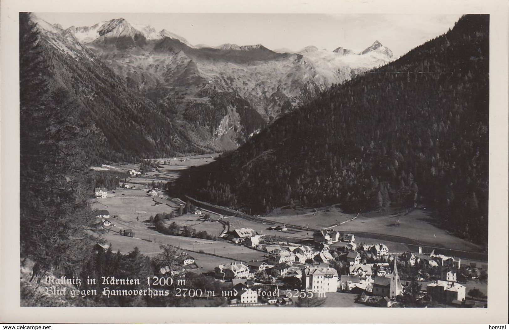 Austria - 9822 Mallnitz - Blick Gegen Hannoverhaus - Photo-Karte - Mallnitz