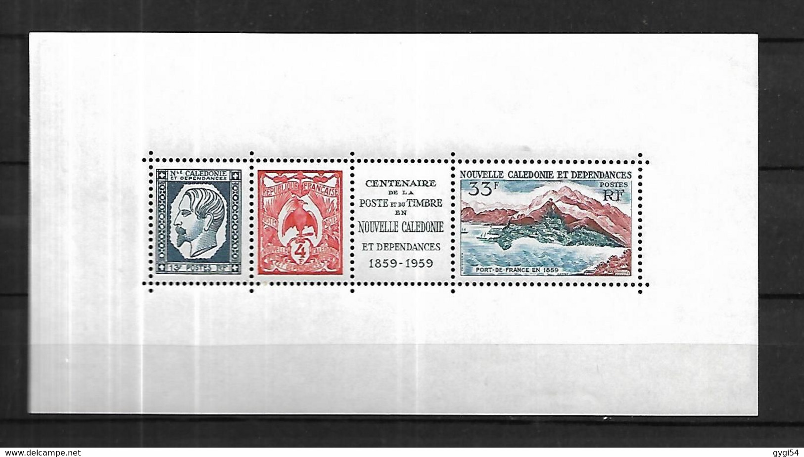 Nouvelle Calédonie 1960  Cat Yt N°2   N** MNH - Blocks & Sheetlets