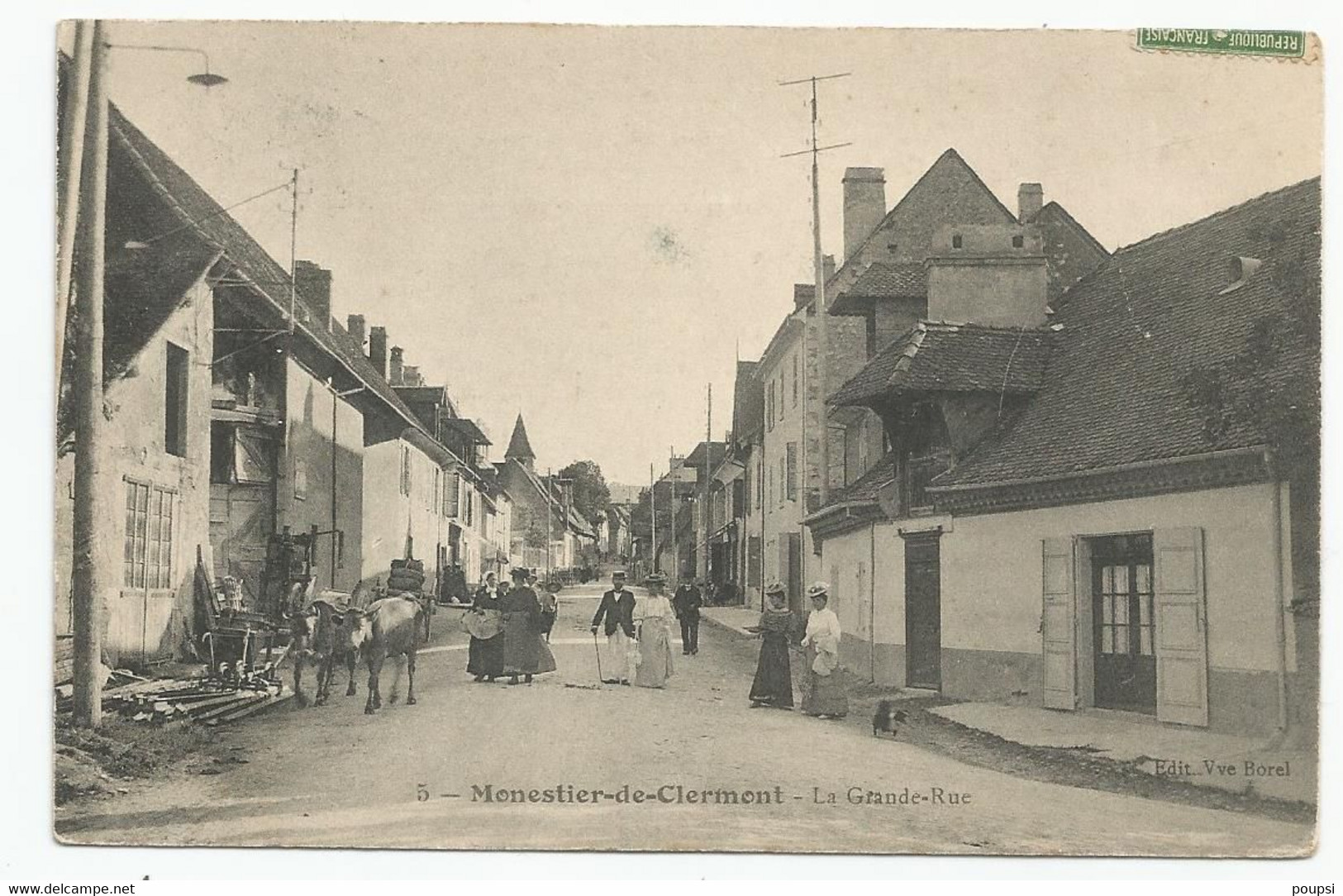 MONESTIER DE CLERMONT - La Grande Rue - Sonstige & Ohne Zuordnung