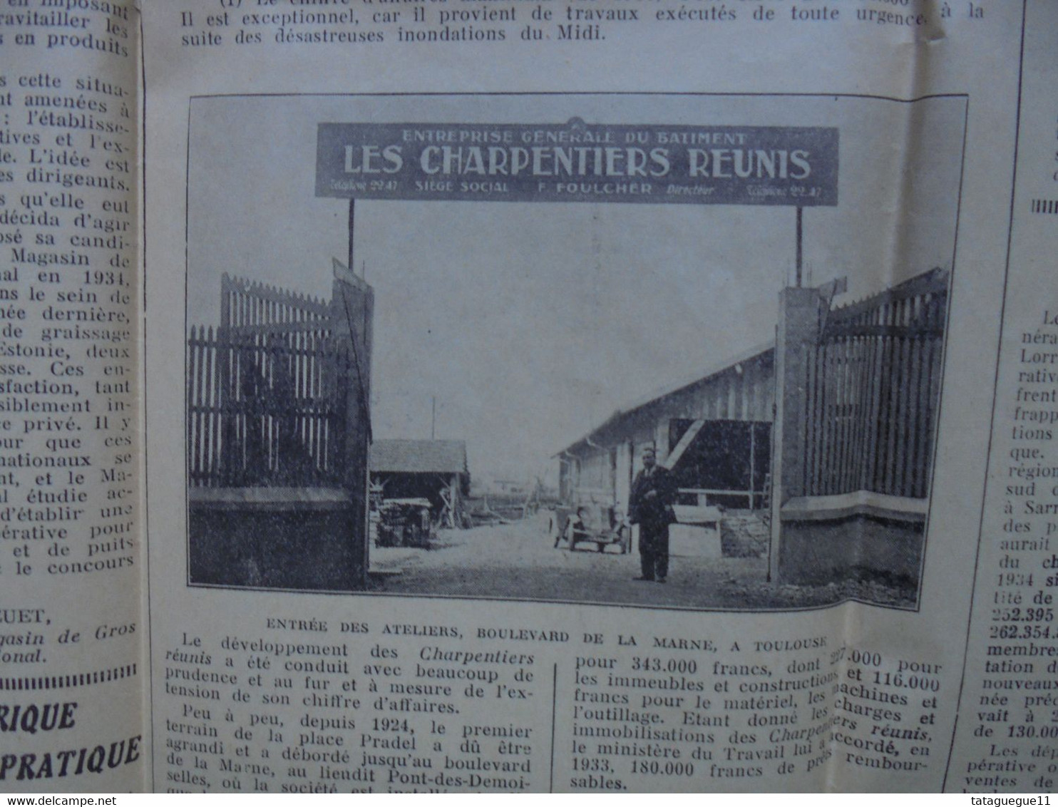 Ancien - Bulletin Correspondance Coopérative N° 10 Octobre 1936