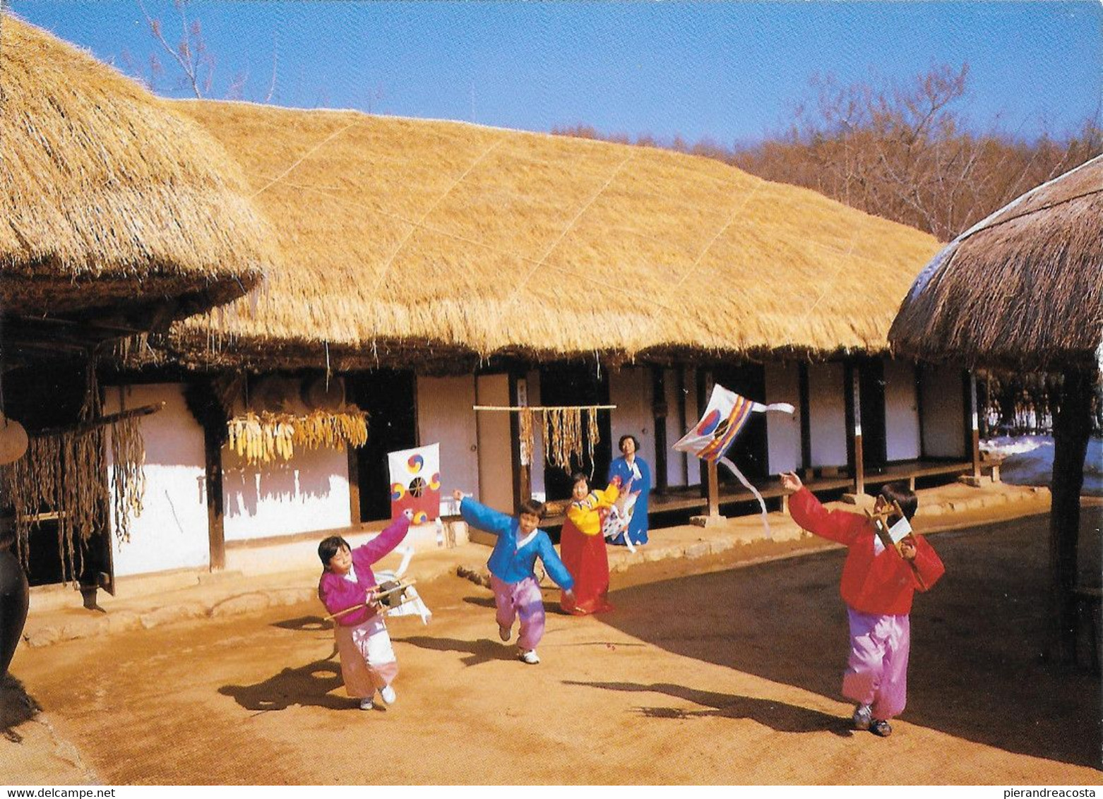 South Korea. Yeon Nalligi. Kite Flying. Non Viaggiata - Corea Del Sur