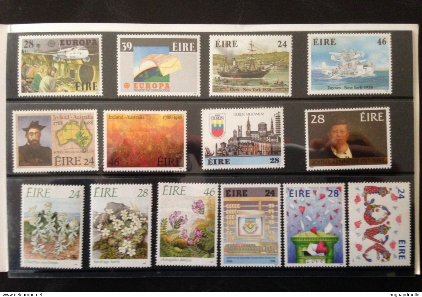 IRELAND, Unused Stamps Booklet, « Full Year », 1988 - Années Complètes