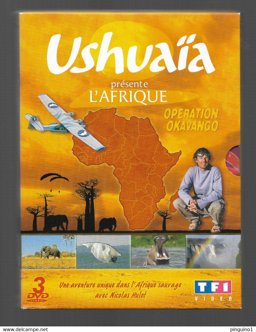 Ushuaïa  Opération Okavango  Coffret 3 Dvd - Documentari