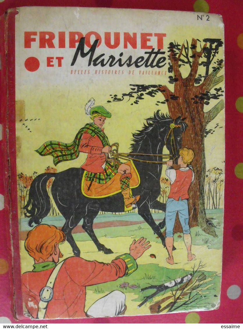 Album Recueil Reliure Fripounet Et Marisette N° 2 De 1958. Erik Brochard Cuvillier Bonnet - Fripounet