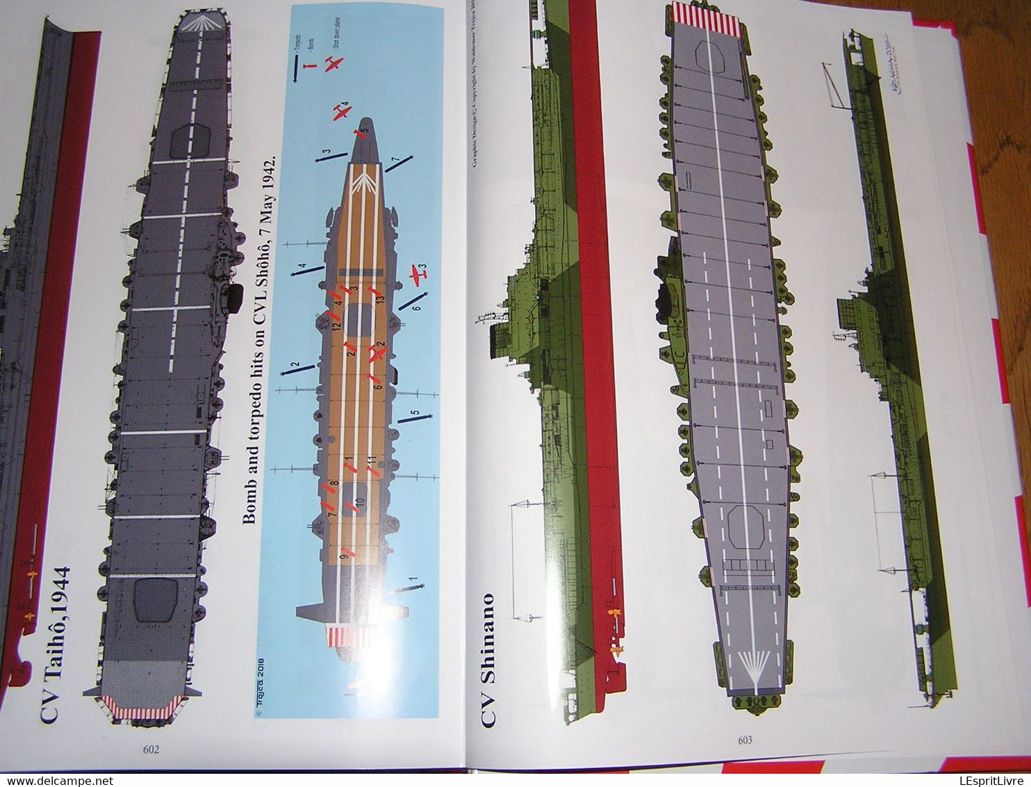 THE AIRCRAFT CARRIERS OF THE IMPERIAL JAPANESE NAVY & ARMY 1 Aéronavale Japon Guerre Aviation WW 2 Pearl Harbor Marine