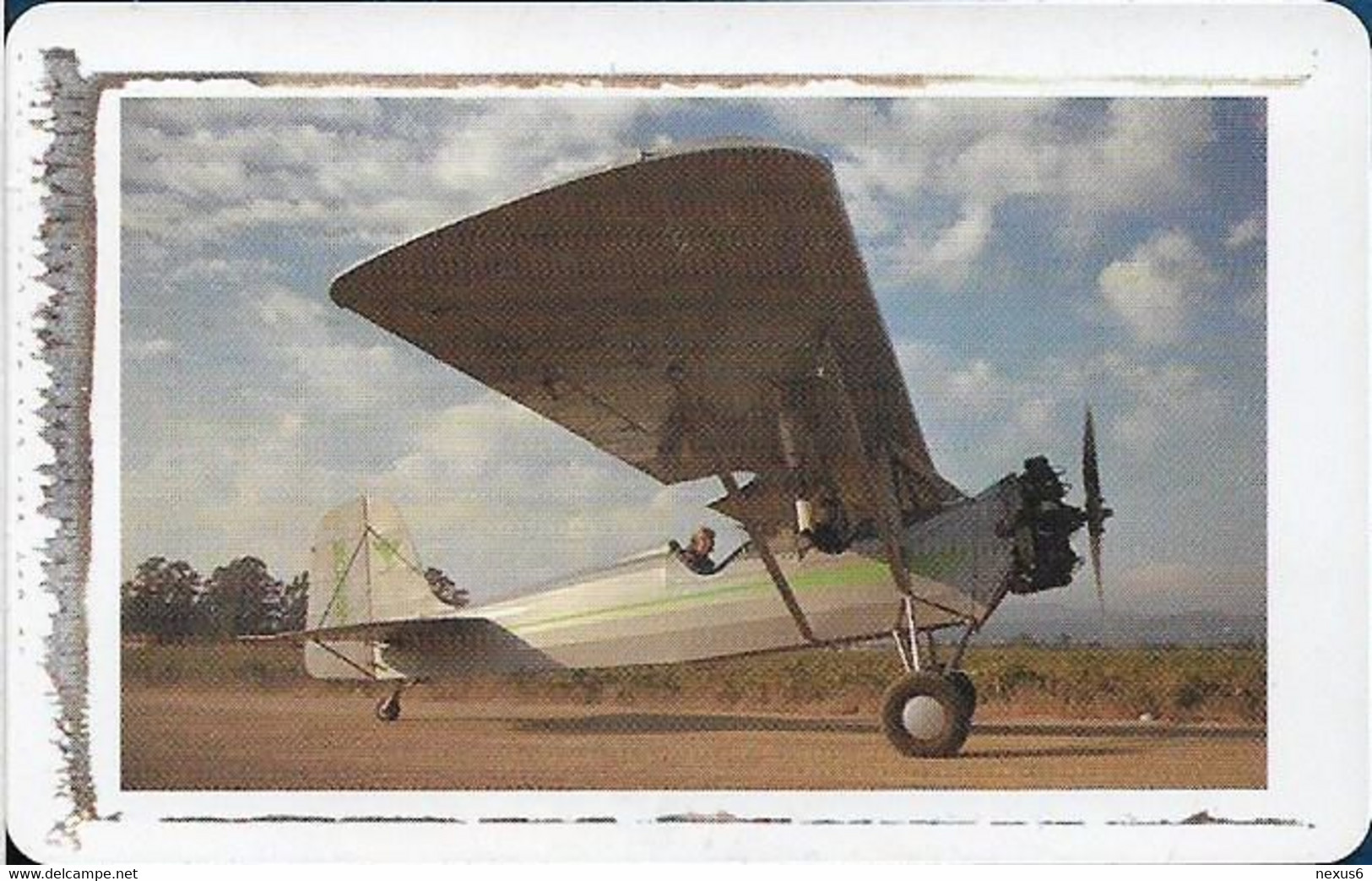 S. Africa - MTN - Classic Planes - Single Winged Plane 2,  SC8, 10.2002, R15, 100.000ex, Used - Südafrika