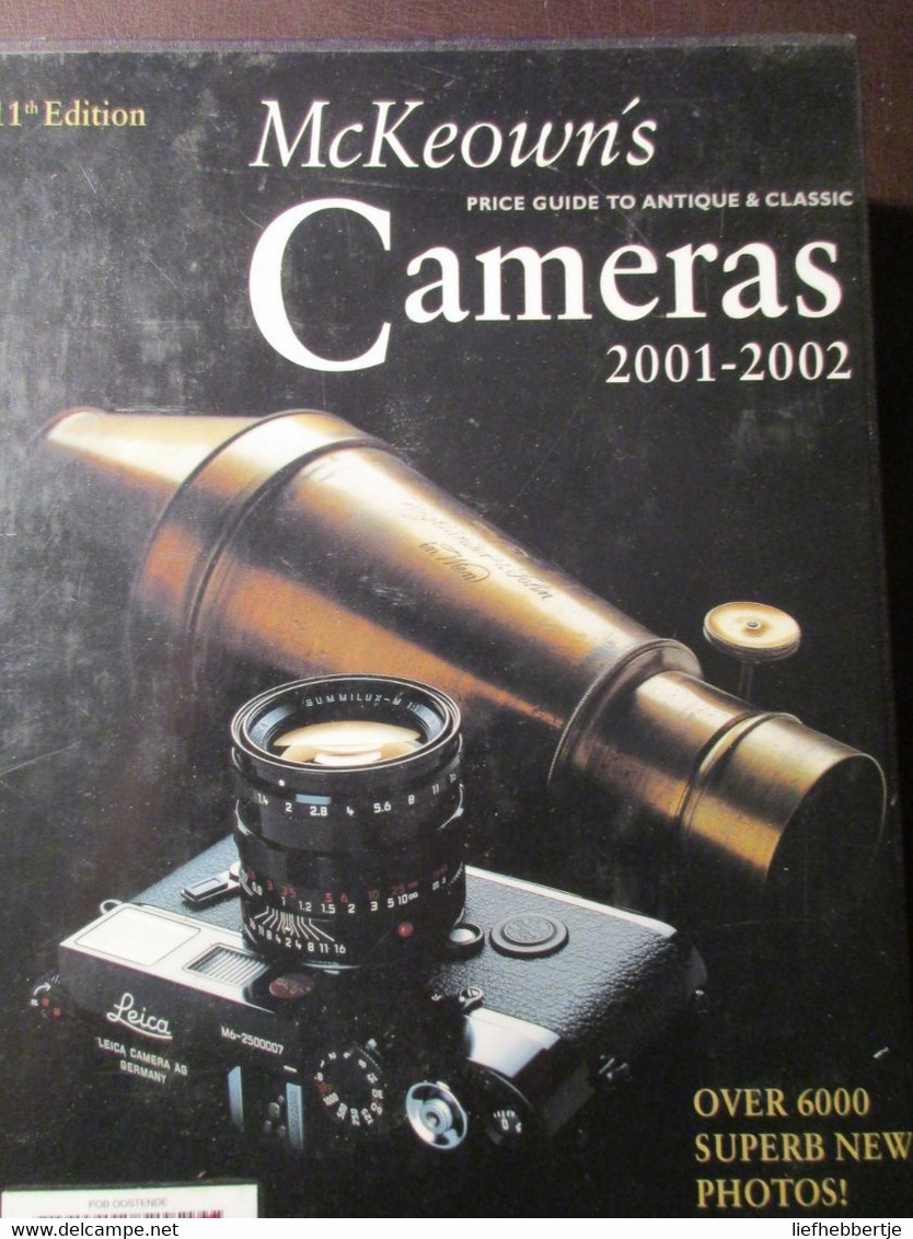 McKeoawn's Price Guide Tot Antique And Classic Cameras 2001/2002 - Photography