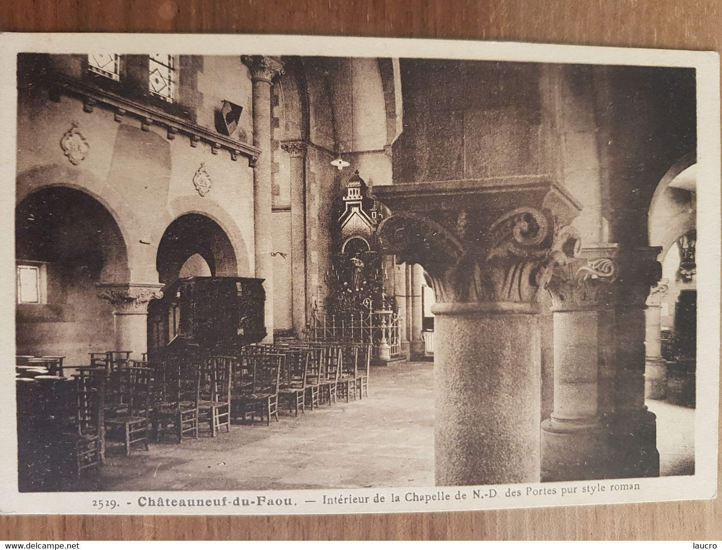 Chateauneuf Du Faou.intérieur De La Chapelle De N.D Des Portes.édition Le Doaré 2529 - Châteauneuf-du-Faou