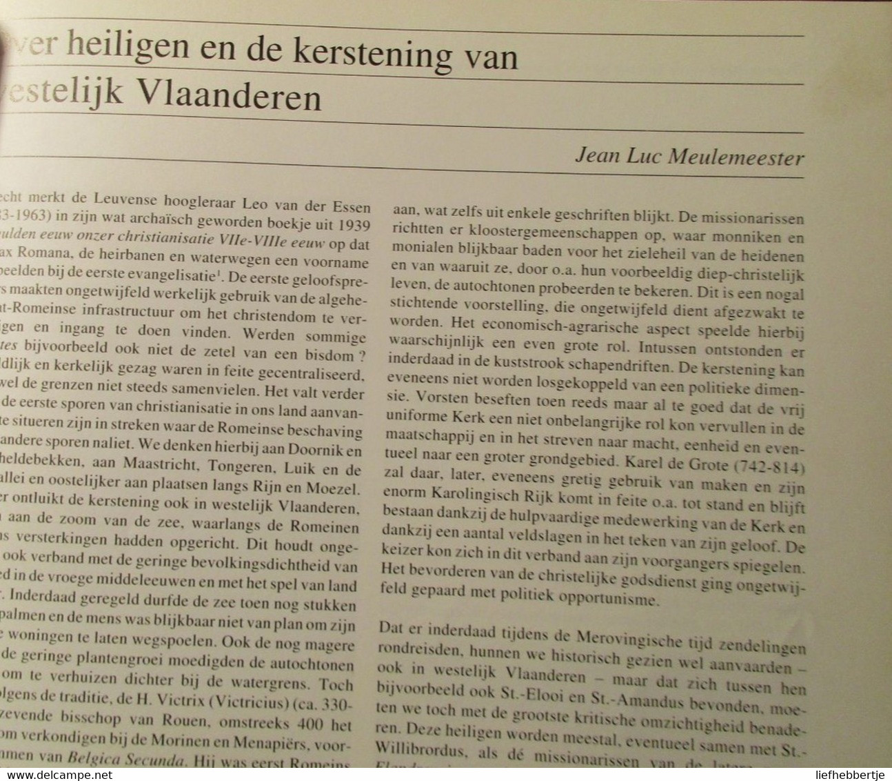 Licht In De Middeleeuwen - 1250 Jaar Roksem En De Kerstening In Westelijk Vlaanderen - Ca 1995 - Oudenburg - History