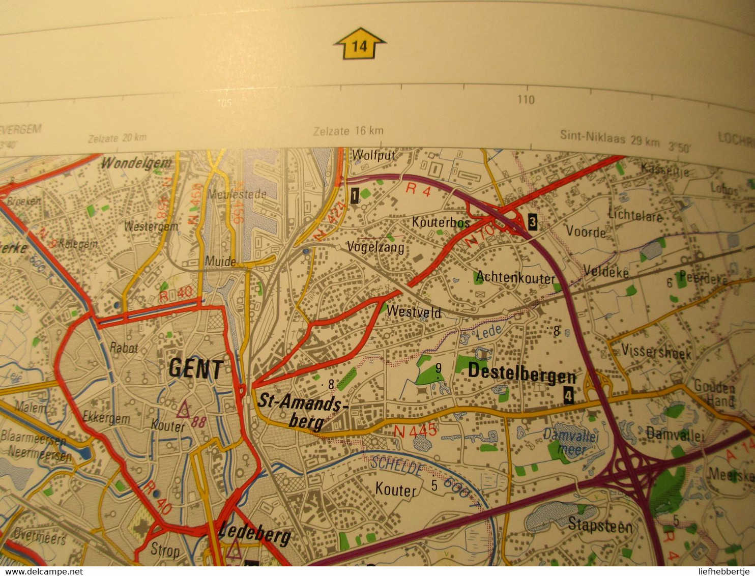 België - Topografische atlas - Atlas topographique - stafkaarten - 1993