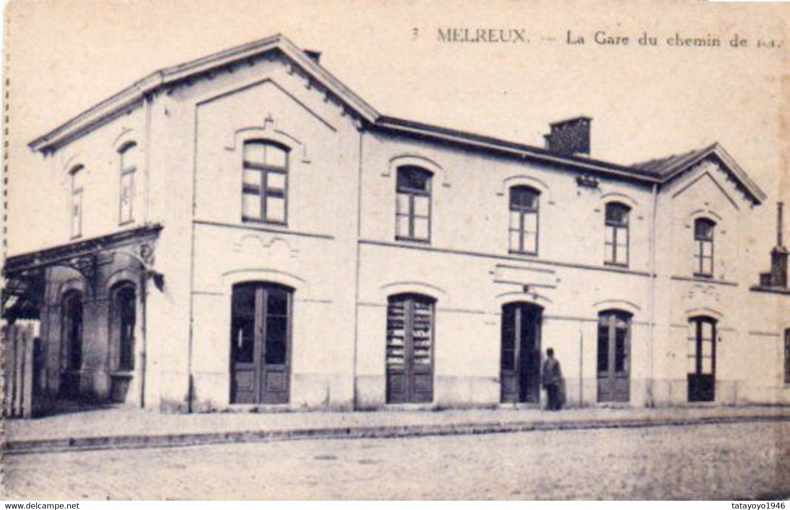 Melreux  La Gare Du Chemin De Fer N'a Pas Circulé - Hotton