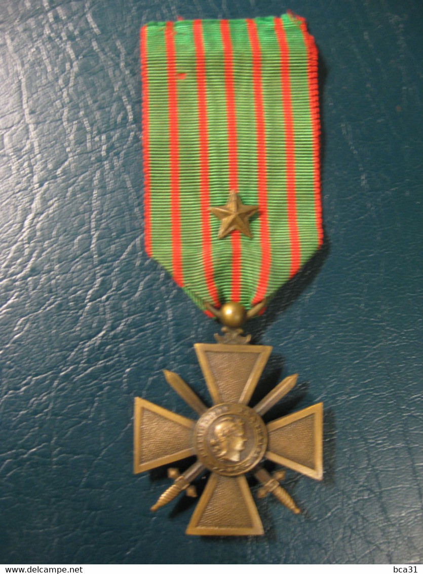 Croix De Guerre 1914-1915 Avec 1 Citation - France