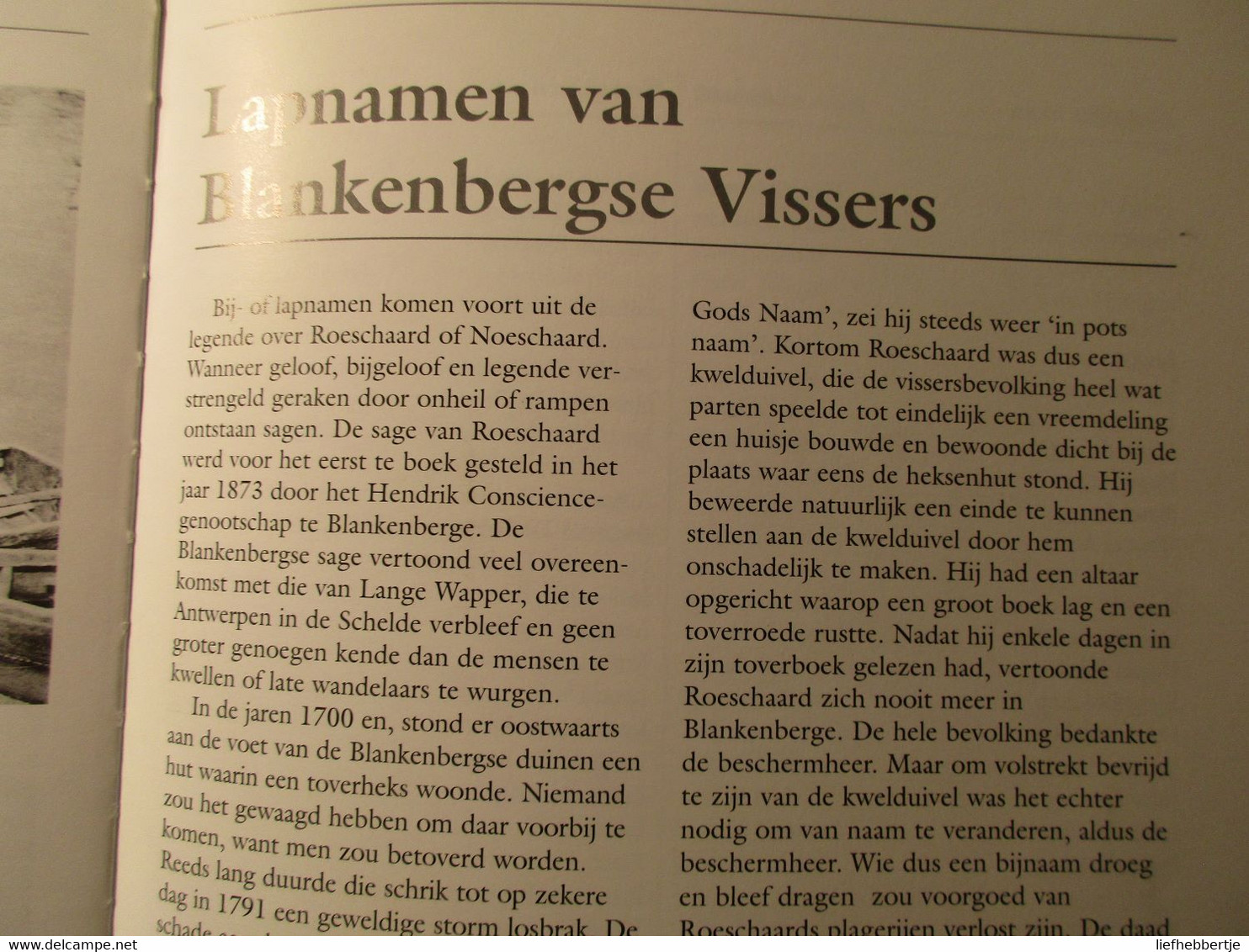 De Blankenbergse Zeevisserij -  Blankenberge - visserij   -   door D. De Soete  -  2000