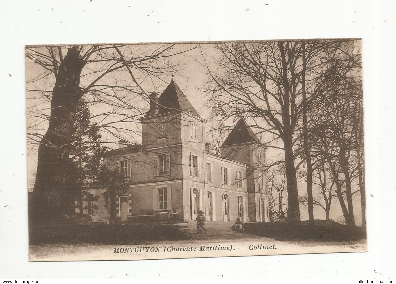 Cp , 17 , MONTGUYON , Collinet , écrite 1946 - Autres & Non Classés