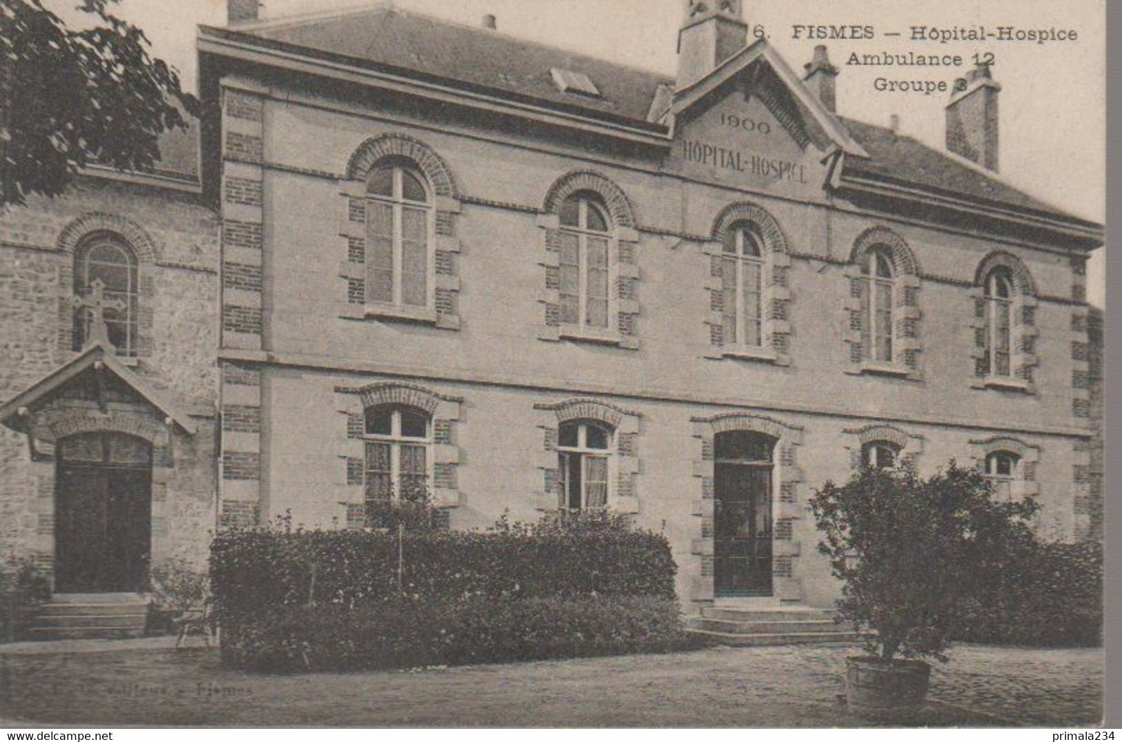 FISMES  - HOSPICE - HOPITAL - Fismes