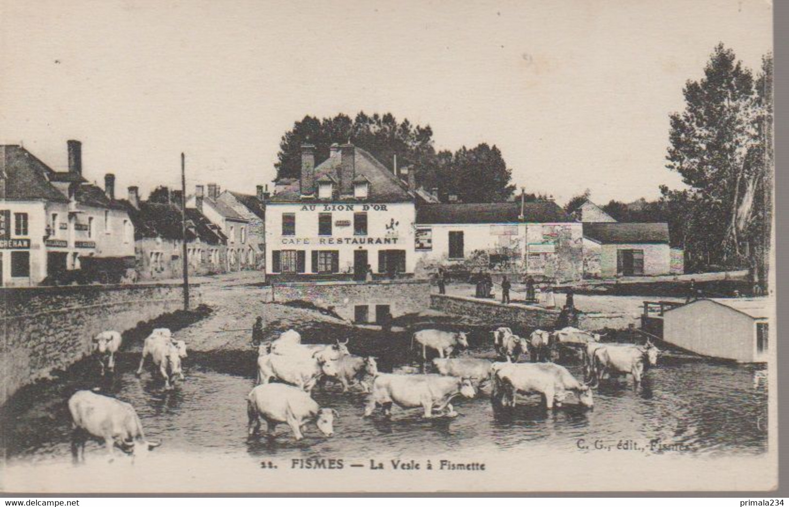 FISMES  - LA VESLE A FISMETTE - Fismes