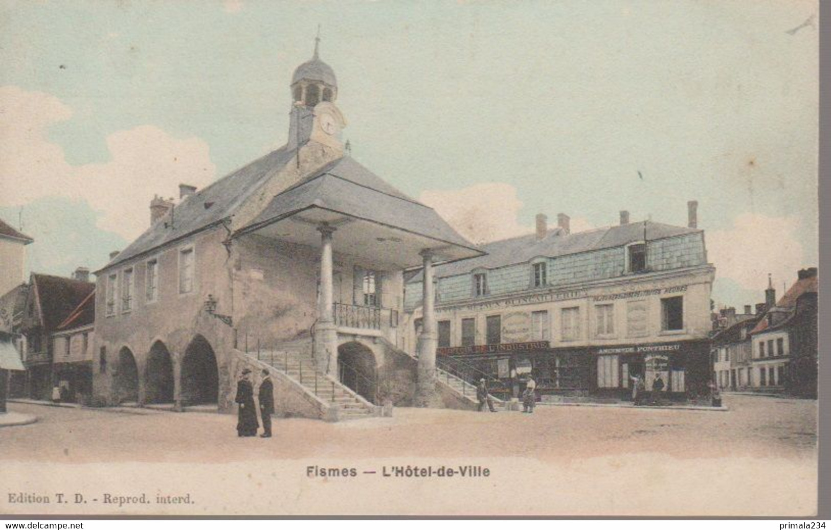 FISMES -  HOTEL DE VILLE - Fismes