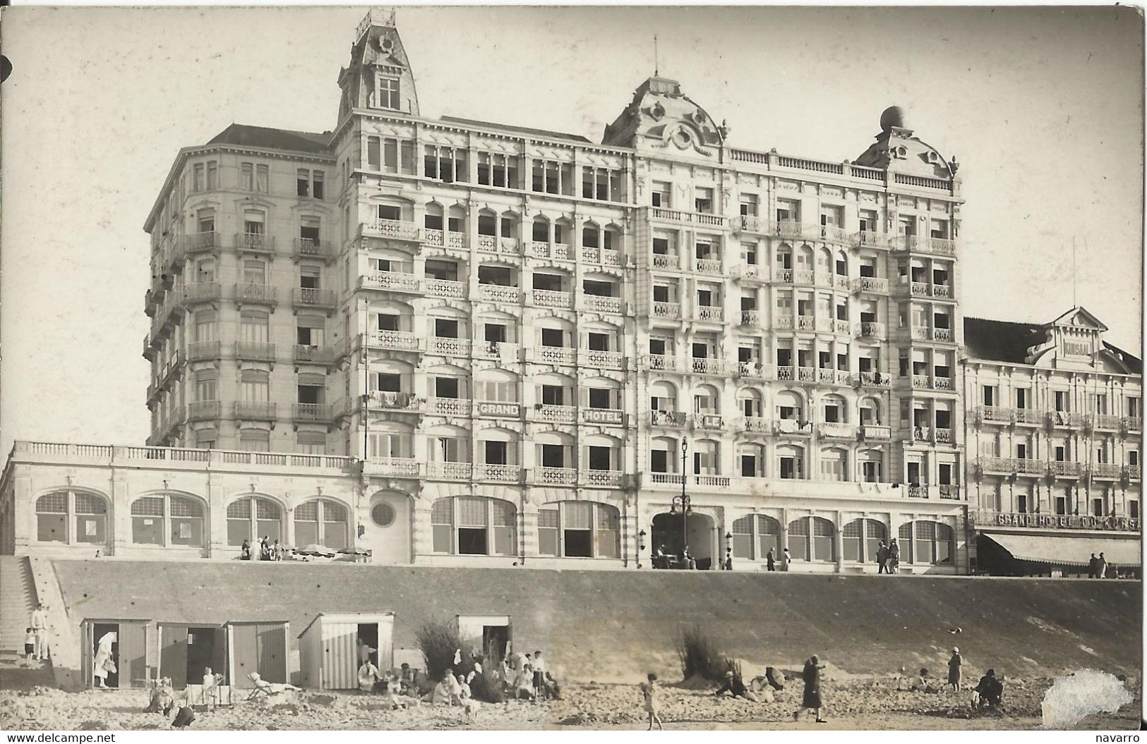 KNOKKE - KNOCKE - Fotokaart (moederkaart) "Le Grand Hôtel" - Knokke