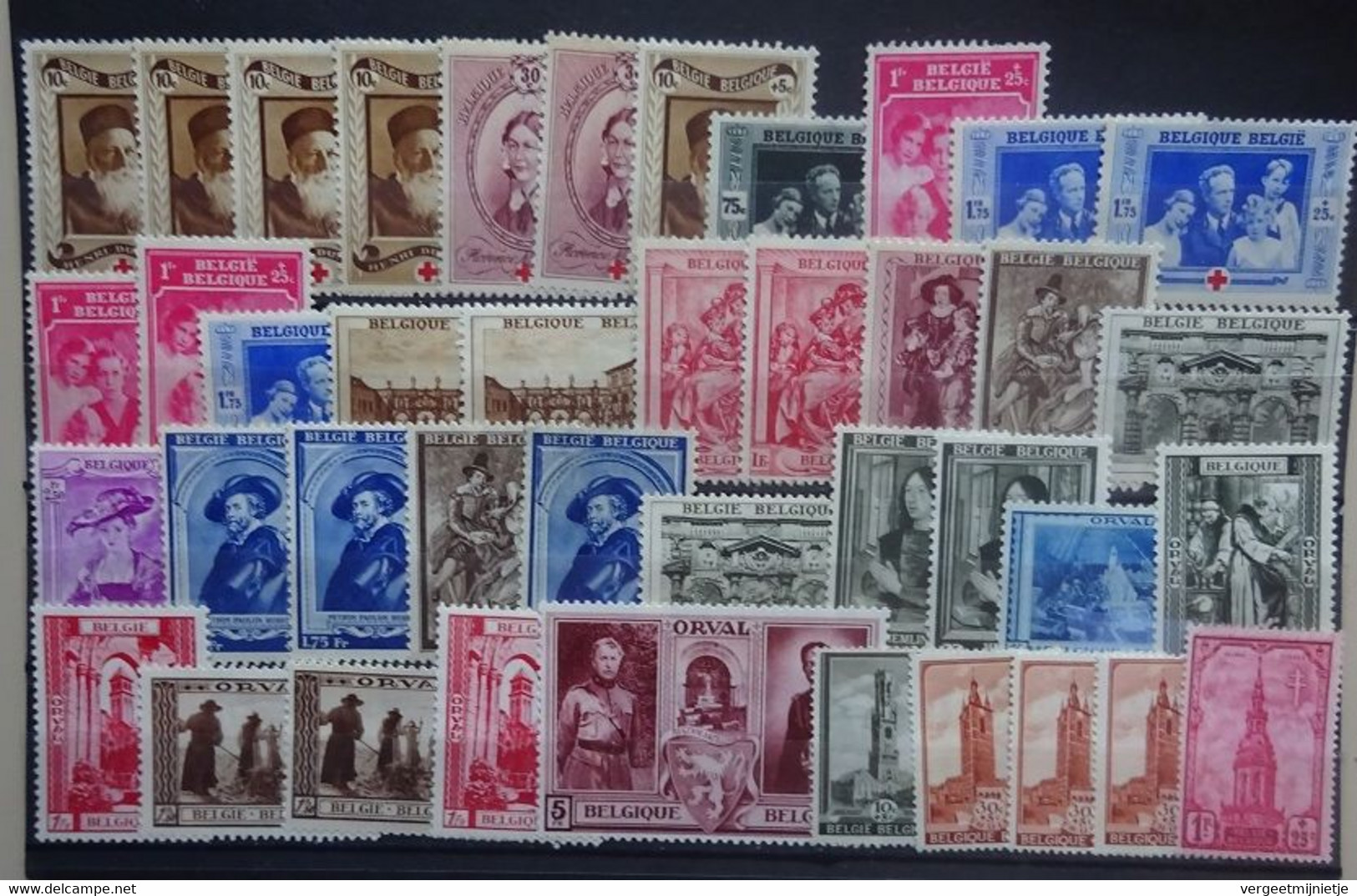 BELGIE 1939    Restlotje      Scharnier *    Zie Foto - Unused Stamps