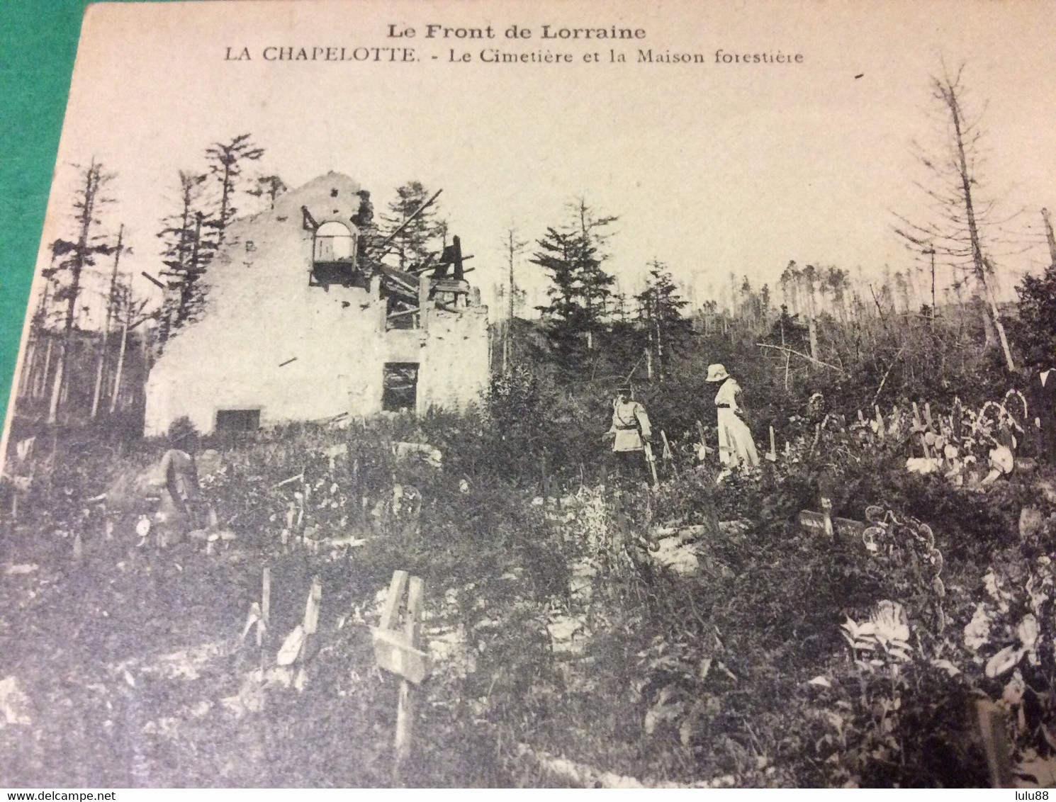 ♥️ CELLES SUR PLAINE MIlitaria LA Chapelotte Le Cimetiere  Et La Maison Forestière - Other & Unclassified