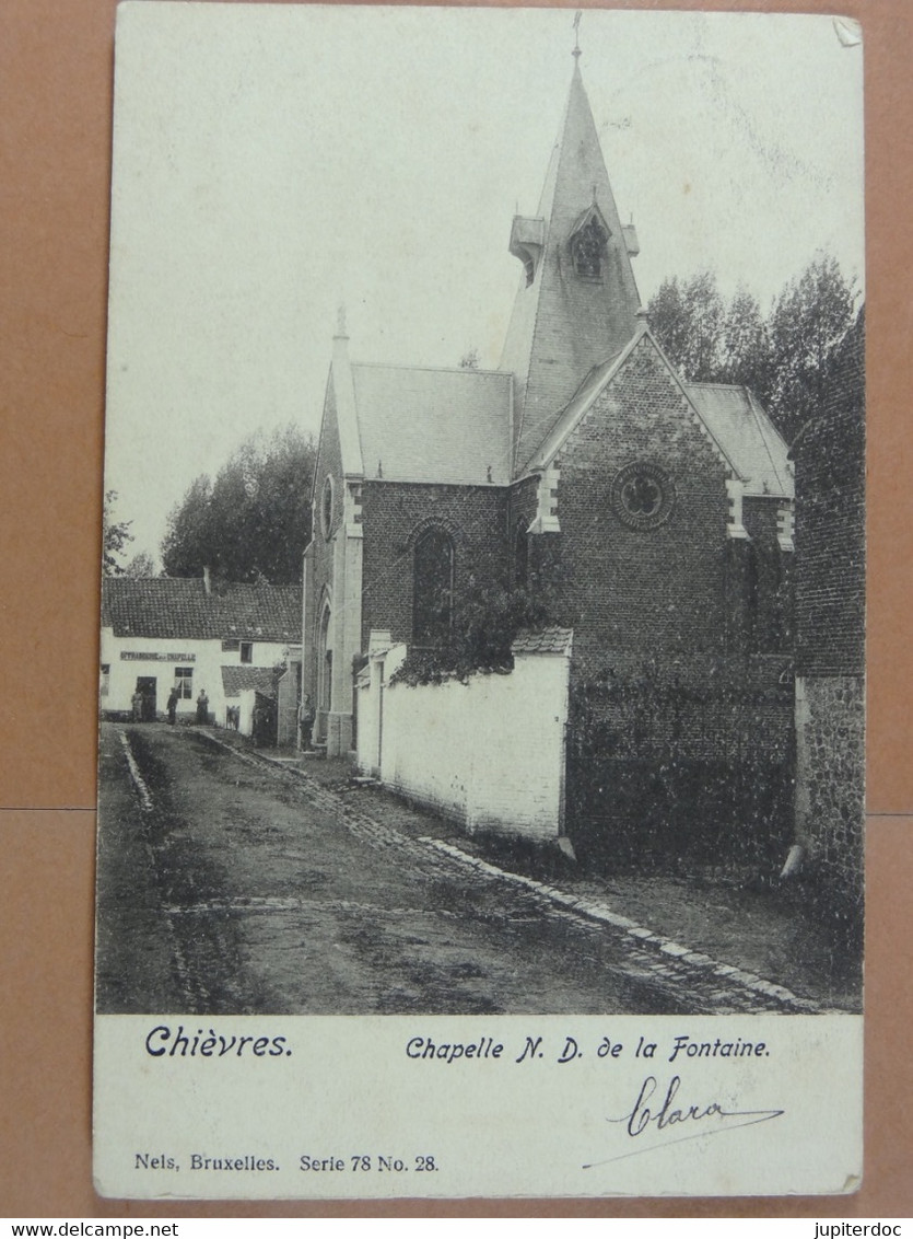 Chièvres Chapelle N.D. De La Fontaine - Chievres