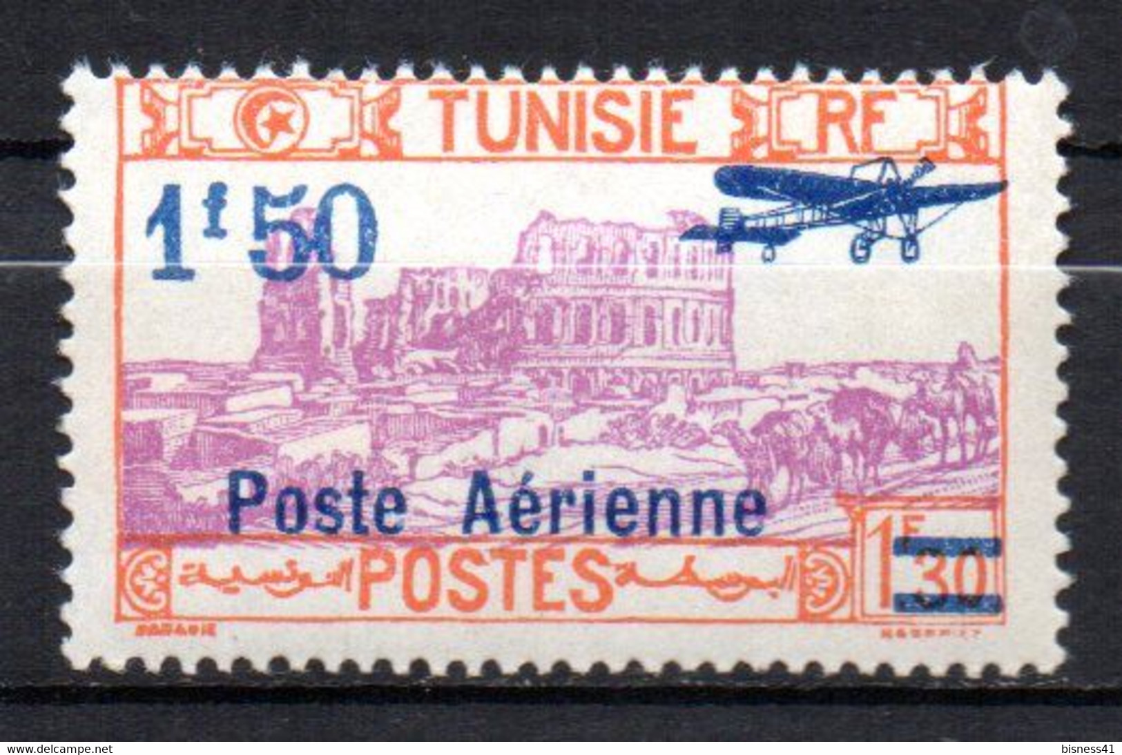 Col17  Colonie Tunisie PA  N° 10 Neuf XX MNH  Cote 4,20€ - Airmail