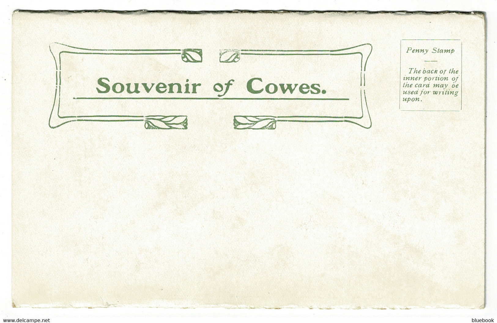 Ref 1405 - Early Lettercard Of Cowes (4 Views) - Isle Of Wight - Cowes